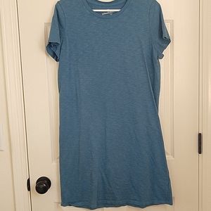 Crew neck T-shirt dress